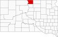 Campbell County Map South Dakota Locator