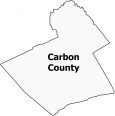 Carbon County Map Pennsylvania