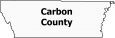 Carbon County Map Utah