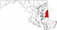 Caroline County Map Maryland Locator