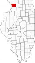 Carroll County Map Illinois