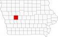 Carroll County Map Iowa Locator