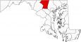 Carroll County Map Maryland Locator