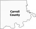 Carroll County Map Missouri
