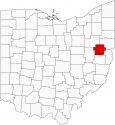 Carroll County Map Ohio Locator