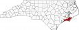 Carteret County Map North Carolina Locator