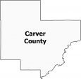 Carver County Map Minnesota