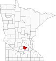 Carver County Map Minnesota Locator