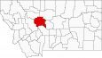 Cascade County Map Montana Locator