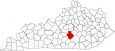 Casey County Map Kentucky Locator