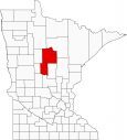 Cass County Map Minnesota Locator