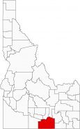 Cassia County Map Idaho Locator