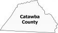 Catawba County Map North Carolina