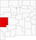 Catron County Map New Mexico Locator