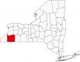 Cattaraugus County Map New York Locator
