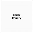 Cedar County Map Iowa