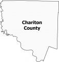 Chariton County Map Missouri