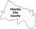 Charles City County Map Virginia