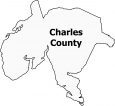 Charles County Map Maryland