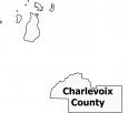 Charlevoix County Map Michigan