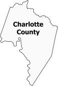 Charlotte County Map Virginia