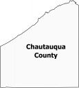 Chautauqua County Map New York