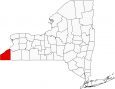 Chautauqua County Map New York Locator