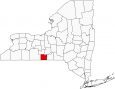 Chemung County Map New York Locator