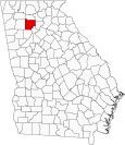 Cherokee County Map Georgia Locator
