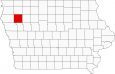 Cherokee County Map Iowa Locator