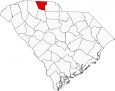 Cherokee County Map South Carolina Locator