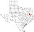 Cherokee County Map Texas Locator