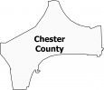 Chester County Map Tennessee
