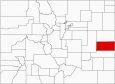 Cheyenne County Map Colorado Locator