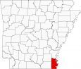 Chicot County Map Arkansas Locator