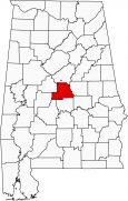 Chilton County Map Locator