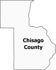 Chisago County Map Minnesota