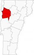 Chittenden County Map Vermont Locator