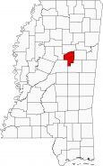 Choctaw County Map Mississippi Locator