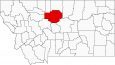 Chouteau County Map Montana Locator