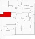 Cibola County Map New Mexico Locator