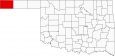 Cimarron County Map Oklahoma Locator