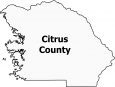 Citrus County Map Florida