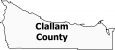 Clallam County Map Washington