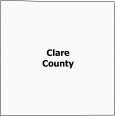 Clare County Map Michigan