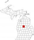 Clare County Map Michigan Locator
