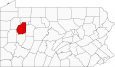 Clarion County Map Pennsylvania Locator