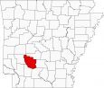 Clark County Map Arkansas Locator