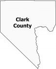 Clark County Map Nevada