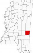 Clarke County Map Mississippi Locator